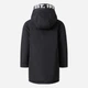Детская зимняя парка длинная для мальчика Minoti 19coat82 41122JNR 98-104 см Черная (5063025342062) - изображение 3