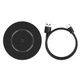 Зарядний пристрій бездротовий Baseus Simple Magnetic Wireless Charger 15W (WXJK-E01) Black - зображення 2