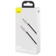 Дата кабель Baseus Cafule Series Metal Type-C to Lightning PD 20W (0.25m) (CATLJK-0) Black - 00000071643_1 - зображення 4