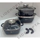 Каструлі гранітні чорні XPRO HK-302 (41921-HK-302 ЧЕРНЫЕ_1894) - зображення 3
