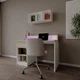 Комп'ютерний стіл Банні СOLLECTION RGB з підсвіткою Дуб Сонома /Білий 1000x750/900x600 мм ( арт. SKRZ1000-049 ) - зображення 3