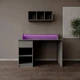 Комп'ютерний стіл Банні СOLLECTION RGB з підсвіткою Антрацит 1000x750/900x600 мм ( арт. .SKRZ1000-051 ) - зображення 1