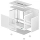 Корпус Deepcool CH160 White (R-CH160-WHNGI0-G-1) - изображение 10