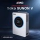 Гібридний інвертор Sako SUNON V 6.5KW/48V+120A MPPT - зображення 6