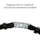 Очки для плавания Renvo Maros JR Anti-fog Универсальные Черные OSFM (2SG220-01) - изображение 5