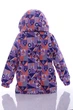 Куртка для девочки на трикотаже Babykroha Абстрактные фигуры фиолетовая 104 см (44907) - изображение 3