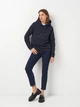 Худи женское GANT Reg Tonal Shield Hoodie 4203648-433 XS Синее (7325706696412) - изображение 3
