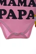 Боди с длинным рукавом для девочки интерлок I love mama/papa 62 см (42570) - изображение 4