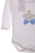 Боди с длинным рукавом для мальчика с бабочкой хлопок Murat Baby 68 см (42162) - изображение 3