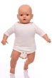 Боди с коротким рукавом интерлок Babykroha бежевый 80 см (50013) - изображение 3