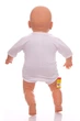 Боди с коротким рукавом кулир Babykroha белый 62 см (50109) - изображение 4