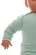 Боди с длинным рукавом интерлок Babykroha мятный 62 см (50006) - изображение 2