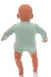 Боди с длинным рукавом интерлок Babykroha мятный 62 см (50006) - изображение 4