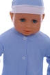Чоловічок з шапкою для хлопчика інтерлок Babykroha baby блакитний 56 см (41933) - зображення 2