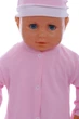 Человечек с шапкой для девочки интерлок Babykroha baby розовый 56 см (41932) - изображение 2