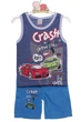 Майка с шортами для мальчика трикотажные Crash синий 98 см (31271) - изображение 1