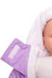 Комбінезон на флісі для дівчинки Babykroha бузковий 74 см (27746) - зображення 4