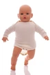 Боди с длинным рукавом интерлок Babykroha бежевый 62 см (50008) - изображение 3