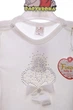 Боди с длинным рукавом для девочки интерлок baby kids MiniPapi молочный 68 см (42170) - изображение 2