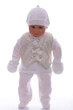 Комплект на выписку для мальчика золотистый хлопковый PonPon Baby 62 см (44683) - изображение 1