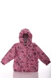 Куртка ноль для девочки на холлофайбере Babykroha с принтом flowers розовая 74 см (45050) - изображение 1