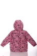 Куртка ноль для девочки на холлофайбере Babykroha с принтом flowers розовая 74 см (45050) - изображение 3