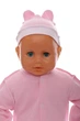 Человечек с шапкой интерлок Babykroha ля-ля розовый 50 см (45111) - изображение 2