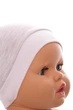 Шапка с узелком интерлок Babykroha серая 0м+ (50142) - изображение 4