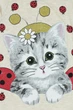 Сукня літня бавовняна Cat червона 98 см (42885) - зображення 2