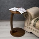 Кофейный столик HouseWood темный орех 65х40см из ольхи - изображение 1