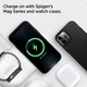 Подставка Spigen Mag Fit Duo для зарядного устройства MagSafe/ Apple Watch/ Airpods (AMP02797) - изображение 6