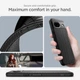 Чехол Spigen для Pixel 8a - Liquid Air, Matte Black (ACS07257) - изображение 4