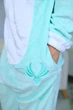 Чоловічі кігурумі доросла та підліткова Kigurumi Genshin Impact Геншін Імпакт Сяо Бірюзовий M 155-165 см (1119/2) - зображення 4