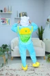 Жіноча кігурумі доросла та підліткова Kigurumi Adventure Time Час Пригод Фін Блакитний L 165-175 см (1113) - зображення 6
