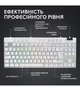 Клавіатура Logitech G PRO X TKL Lightspeed White Tactile (920-012148) Білий 28687 - изображение 5