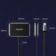 Адаптер Ugreen CM303 USB Type-C - HDMI+VGA, Black (70549) Чорний 31900 - зображення 4