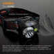Светодиодный налобный фонарь аккумуляторный VIDEX VLF-H075C 550Lm 5000K фонарик на голову с аккумулятором - изображение 2