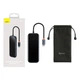 USB-хаб USB Type-C Baseus AcmeJoy 4-in-1 (HDMI, 3xUSB3.0, Type-C PD&Data) (WKJZ010013) Dark Dray - изображение 8