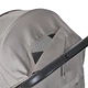 Дитяча прогулянкова коляска-книжка ME 1129 LINK Beige Striped Бежева - зображення 9