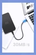 Кабель Ugreen US132 USB-А 2.0 Male to Mini USB Male Cable 1.5 м Black (UGR-10385) - изображение 3