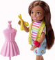 Lalka Barbie Chelsea Mozesz byc Kariera Projektantka mody (0194735012381) - obraz 4