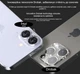 Защитное стекло для камеры смартфона Apple iPhone 16 Pro Drobak 3D (676762) - изображение 6
