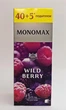 Пакетований чорний цейлонський чай Мономах Wild Berry Лісова ягода 40пак по 1,5г - зображення 4