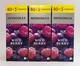 Упаковка чорного байхового чаю Мономах Wild Berry Лісова ягода в пакетиках 3шт по 40пак - зображення 3