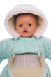 Комбинезон на меху Babykroha без логотипа светло-бирюзовый 74 см (51183) - изображение 2