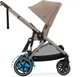 Універсальна коляска для двійні 2 в 1 Cybex e-Gazelle S TPE Almond Beige - зображення 10