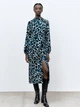 Рубашка женская Zara 9128/746 XS Разноцветная (09128746030011) - изображение 3