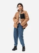 Куртка демисезонная женская Garne Soloha 3041288 4XL Коричневая (GR2000002974062) - изображение 4