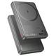 Повербанк Hoco Q26A 10000mAh PD 20W магнитный с функцией беспроводной зарядки metal gray - изображение 1
