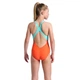 Детский Купальник Arena PASTIME SWIMSUIT V BACK Оранжевый 116 см (008308-980 116) - изображение 7